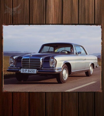 Металлическая табличка Mercedes-Benz 280SE Coupe (W111W112)